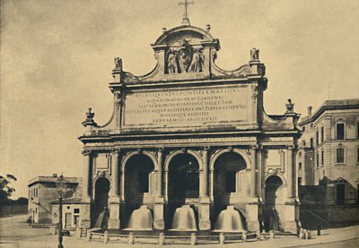 Roma - Fontæne af Paul V