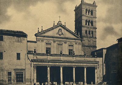 Roma - Skt. Cecilias Kirke, 1910 af Unbekannt