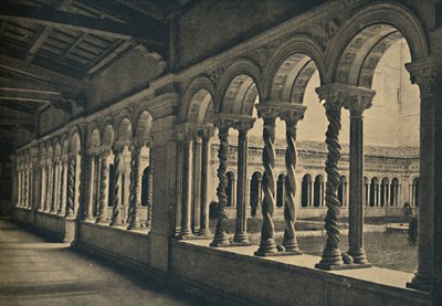 Roma - St. Paul uden murene - Klosteret i Benediktinermunkenes kloster. Arbejdet af af Unbekannt