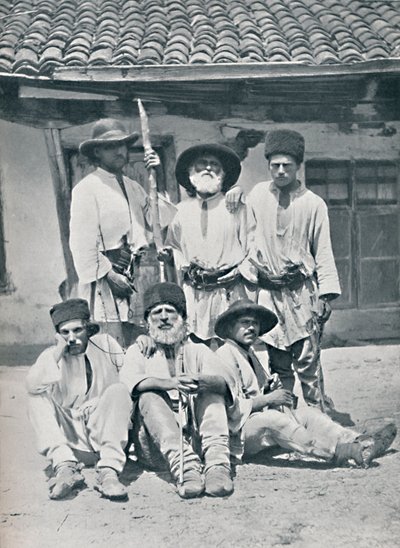 Rumænske bønder, 1912 af Unbekannt