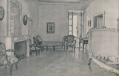 Værelse, hvori Napoleon blev født, 1896 af Unbekannt