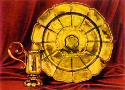 Rose-Water Ewer and Basin, 1938. af Unbekannt
