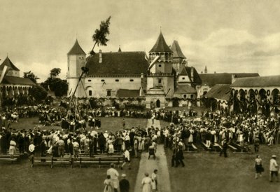 Rosenburg Slot, Nedre Østrig, c1935. af Unbekannt