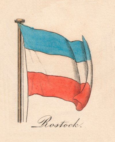 Rostock, 1838 af Unbekannt