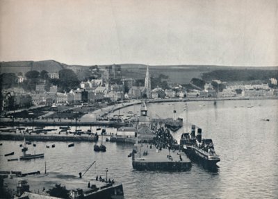 Rothesay - Landingsstadiet og Esplanade, 1895 af Unbekannt