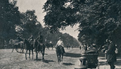 Rotten Row, Hyde Park, c1900 af Unbekannt
