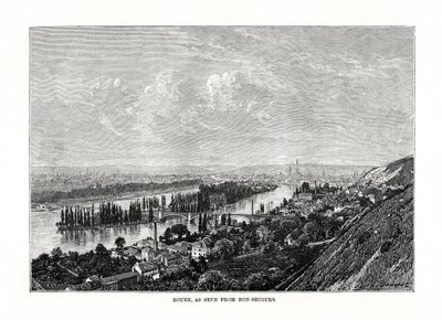Rouen, Normandiet, Frankrig, 1879 af Unbekannt