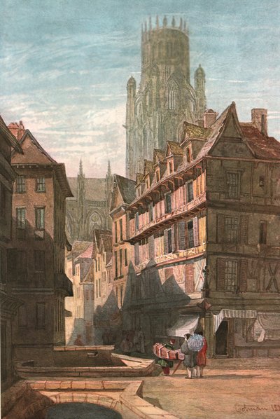 Rouen, omkring 1900. af Unbekannt