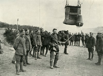 Royal Field Artillery Drageballoner var vores våbens øjne i Frankrig, 1919. af Unbekannt