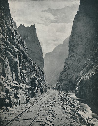 Royal Gorge of the Arkansas, c1897. af Unbekannt