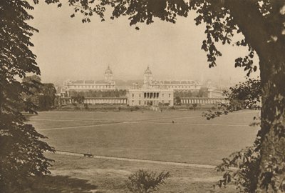 Royal Naval College i Greenwich, Once a Hospital for Disabled Sailors, c1935. af Unbekannt
