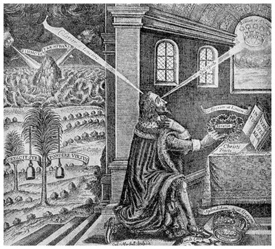 Kongelig prærogativ: titelblad fra Eikon Basilike, 1649 1956 af Unbekannt