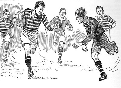 Rugby fodbold, 1937 af Unbekannt