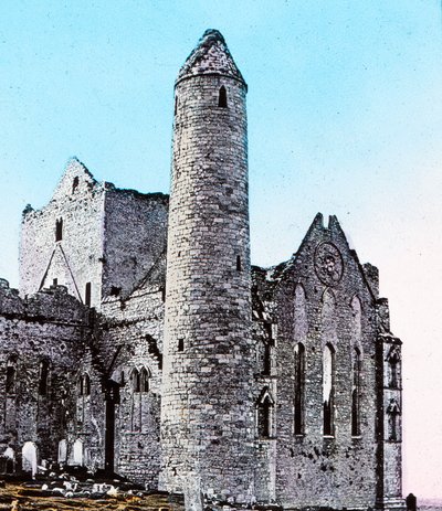 Ruiner på Rock of Cashel Co., Tipperary, c1910 af Unbekannt