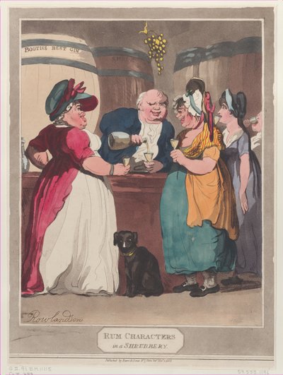 Rom-karakterer i et buskads, 1. november 1808., 1. november 1808. af Unbekannt