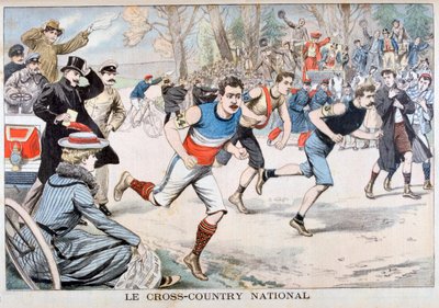 Løb, The National Cross Country, Paris, 1903 af Unbekannt