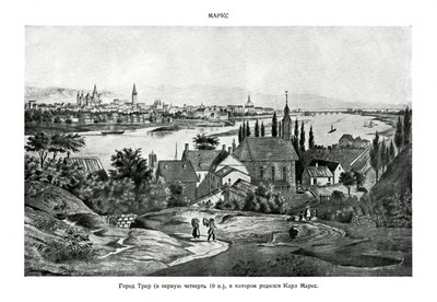 Russisk scene, 1800-tallet af Unbekannt