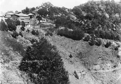 Sadar Bazar og Kalna Hill, Chakrata, 1917 af Unbekannt