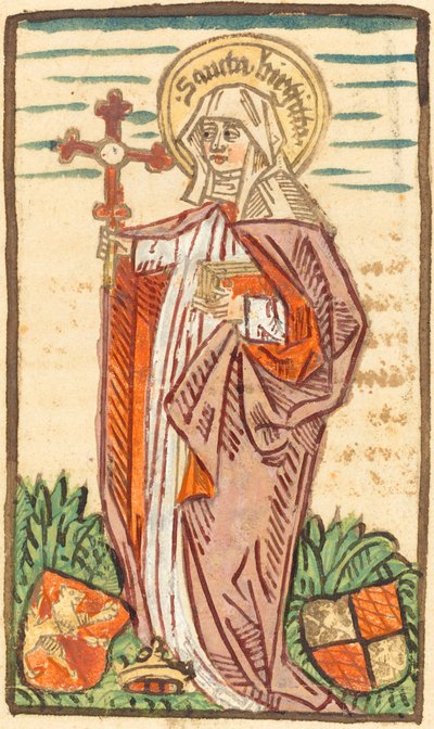 Sankt Birgitta, ca. 14801490. af Unbekannt