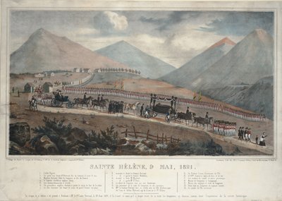 Sankt Helena, 9. maj 1821, 1839 af Unbekannt