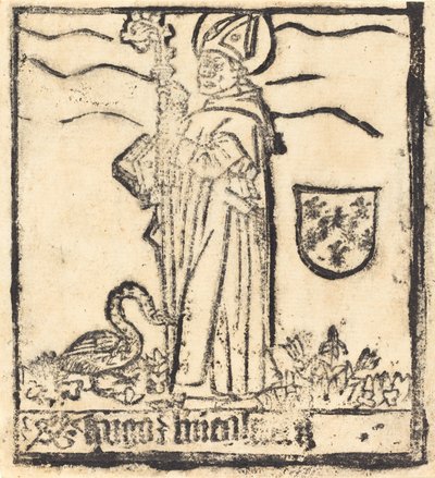 Sankt Hugo af Lincoln eller Sankt Hugo af Avalon, sandsynligvis 14601480. af Unbekannt