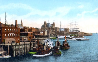 Saint John havn, Saint John, New Brunswick, Canada, omkring 1900-tallet af Unbekannt