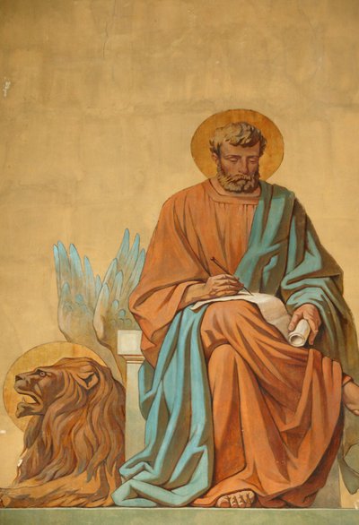 Sankt Markus. Saint-Didier kirke Voreppe Frankrig af Unbekannt