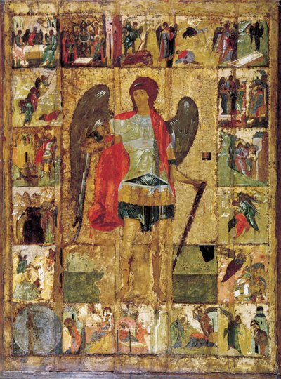 Ærkeenglen Sankt Michael, c1410 af Unbekannt