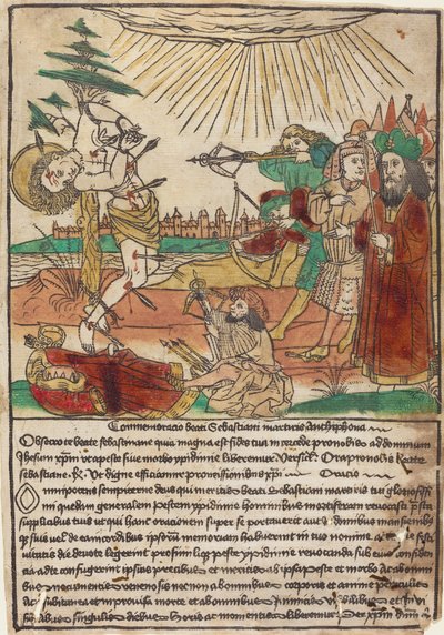 Sankt Sebastian, 14401460. af Unbekannt