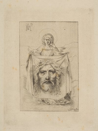 Sankt Veronica med Sudarium, 1500-tallet. af Unbekannt