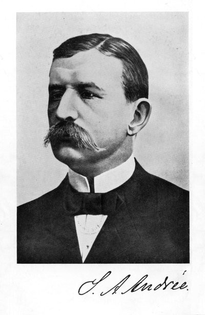 Salomon August Andree, svensk ingeniør og aeronaut, 1931 af Unbekannt