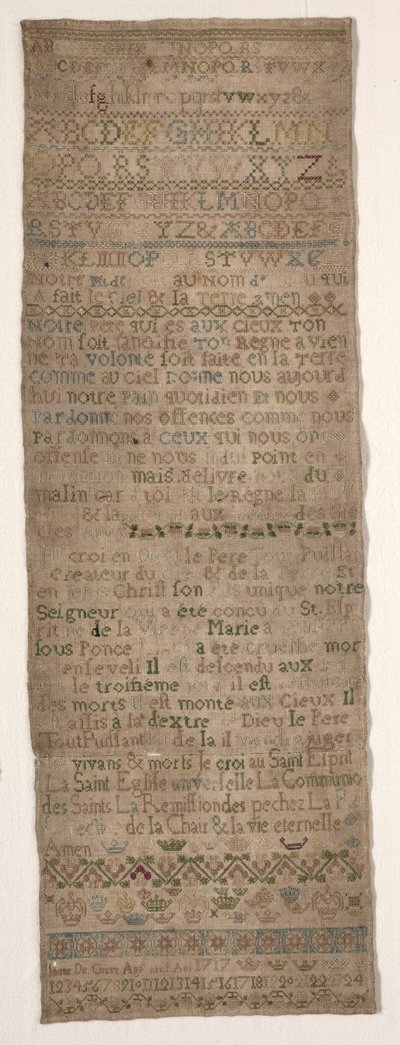 Prøvetager, 1717. af Unbekannt