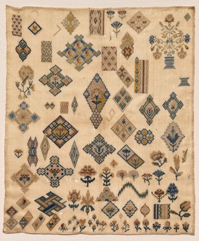 Sampler, slutningen af 1800-tallet. af Unbekannt