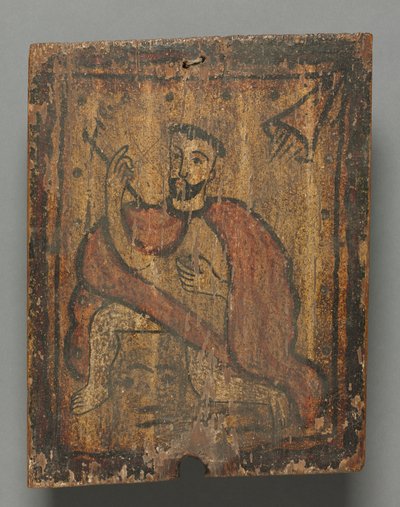 San Geronimo: helgen fra altertavle, 1600-1700-tallet. af Unbekannt
