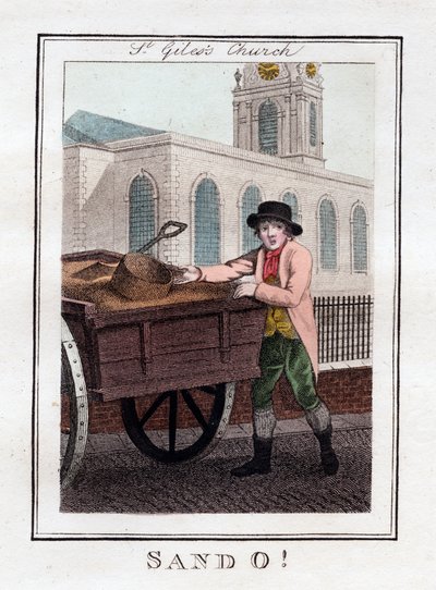 Sand O, St Giless Church, London, 1805 af Unbekannt