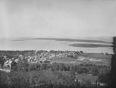 Sandy Hook, fra Highland Light, New Jersey, c1897. af Unbekannt