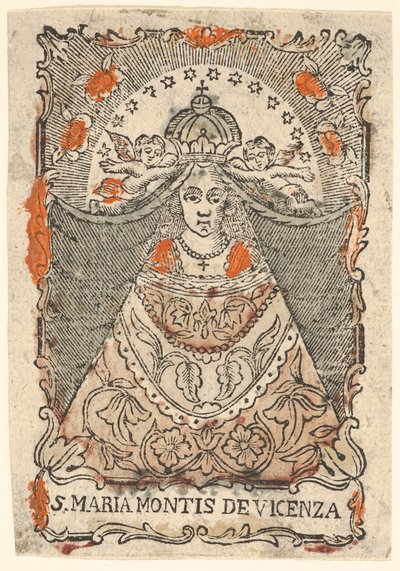 Santa Maria Montis af Vicenza. af Unbekannt