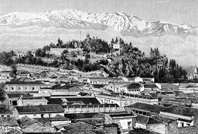 Santiago, Chile, 1895 af Unbekannt