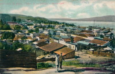 Santiago de Cuba. - Gailegos kvarter. - Delvis udsigt, c1910 af Unbekannt