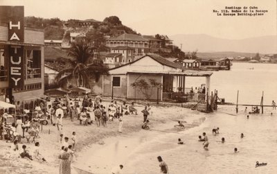 Santiago de Cuba. La Socapa badested, Cuba, ca. 1900-tallet af Unbekannt