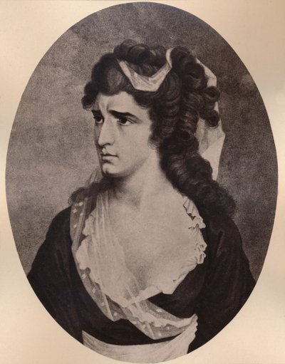 Sarah Siddons, walisisk skuespillerinde, fra slutningen af det 18. eller 19. århundrede 1894 af Unbekannt