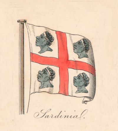 Sardinien, 1838 af Unbekannt