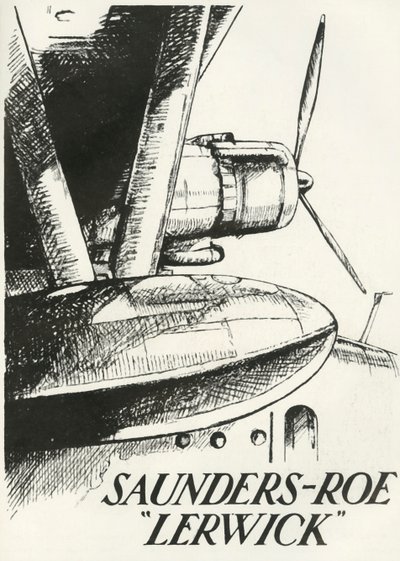 Saunders-Roe Lerwick, 1941. af Unbekannt