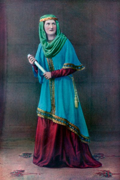 Saksisk dame, 1910 af Unbekannt