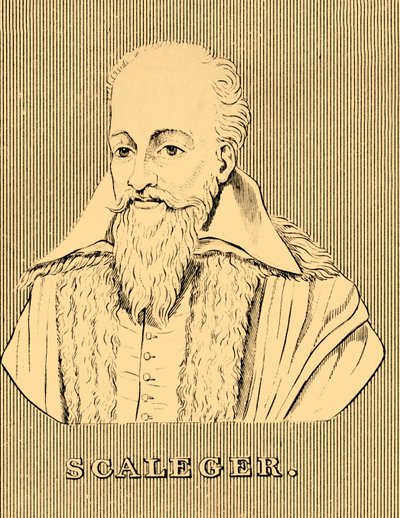 Scaleger, 1540-1609, 1830. af Unbekannt