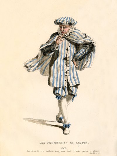 Scapin, 1868. af Unbekannt