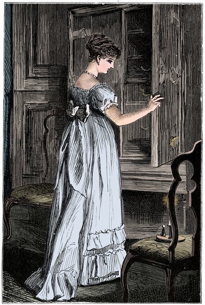Scene fra Jane Austens Northanger Abbey af Unbekannt