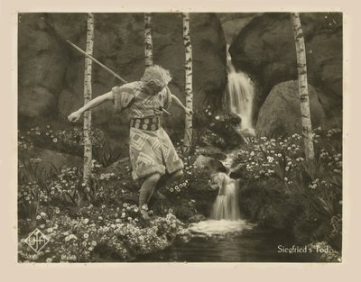 Scene fra filmen Die Nibelungen: Siegfried af Fritz Lang, 1924. af Unbekannt