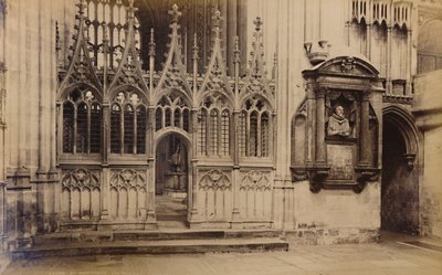 Scene of Martyrdom, Canterbury Cathedral, 1929. af Unbekannt