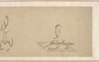 Scener fra Tao Yuanmings liv del 2, Ming-dynastiet, 1368-1644. af Unbekannt
